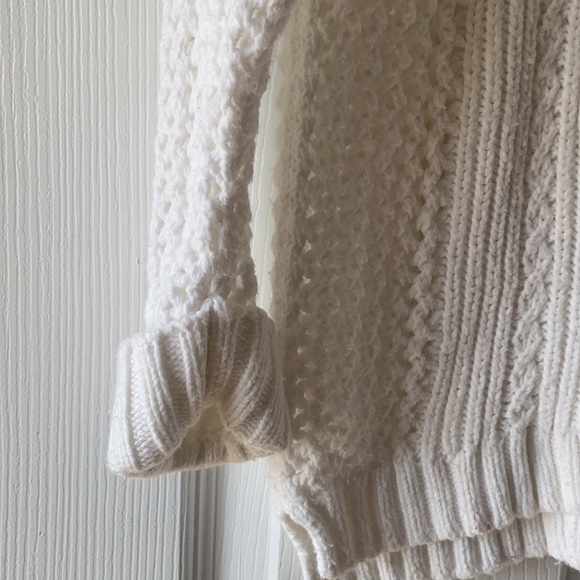 Madewell White Plaza Pullover Sweater - Picture 5 of 6